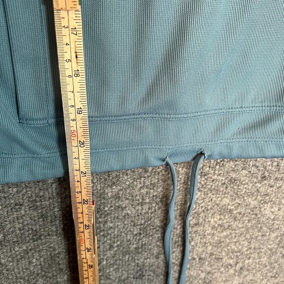 Nike Sweater Womens XS Blue Sweatshirt Hoodie Pullover Swoosh Vintage Cropped - Picture 9 of 13